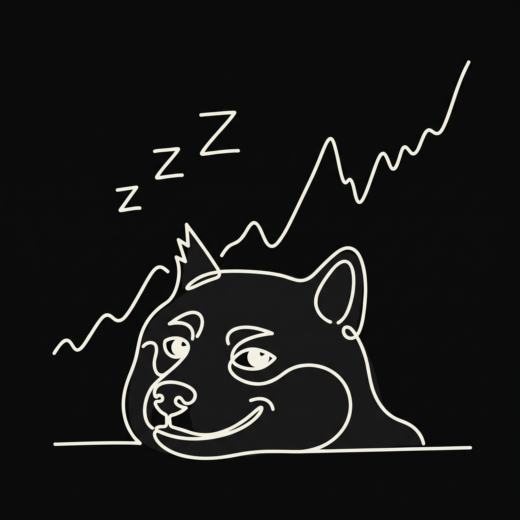 Sleep, the line goes up