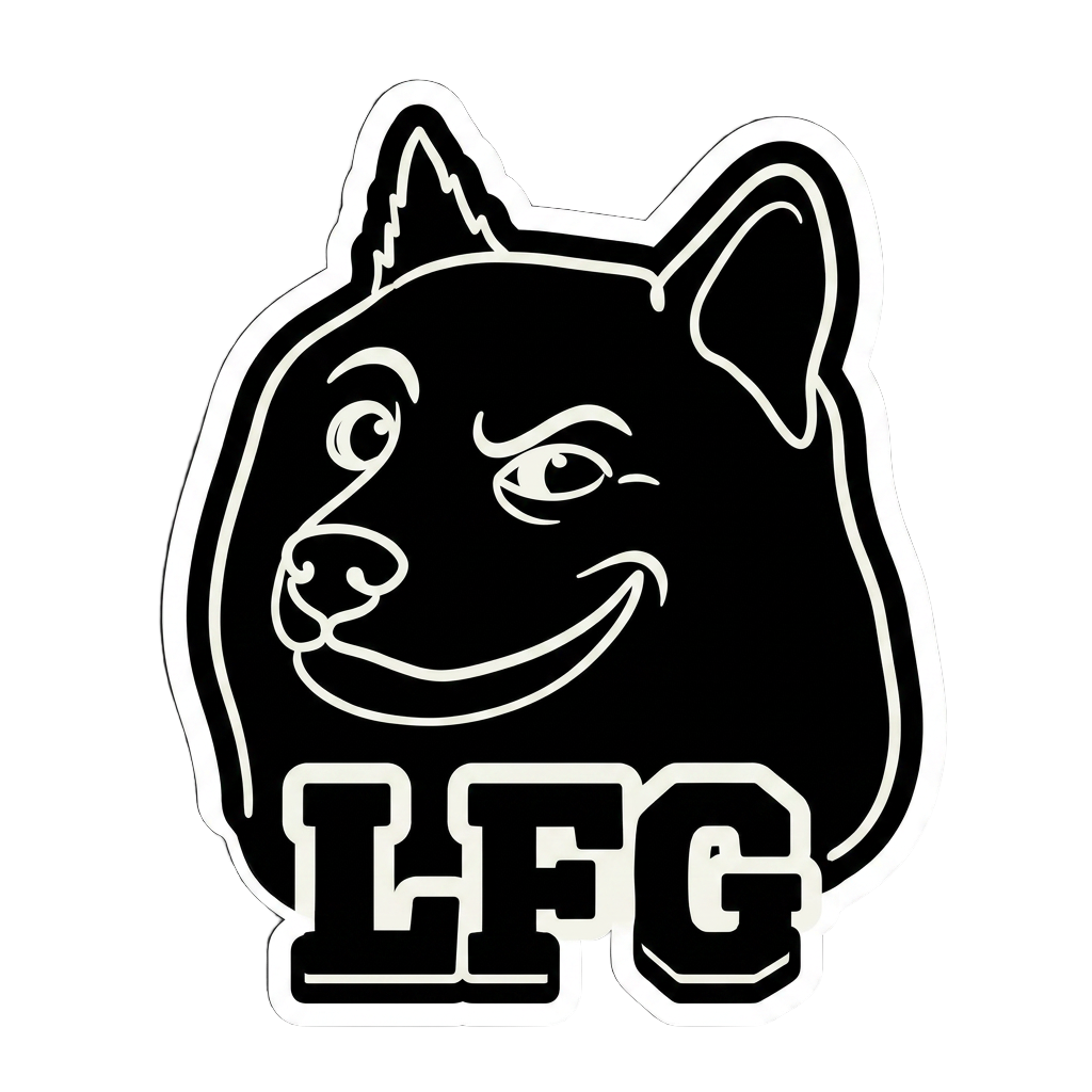 STICKER LFG sticker