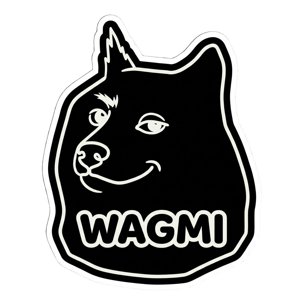 STICKER WAGMI sticker